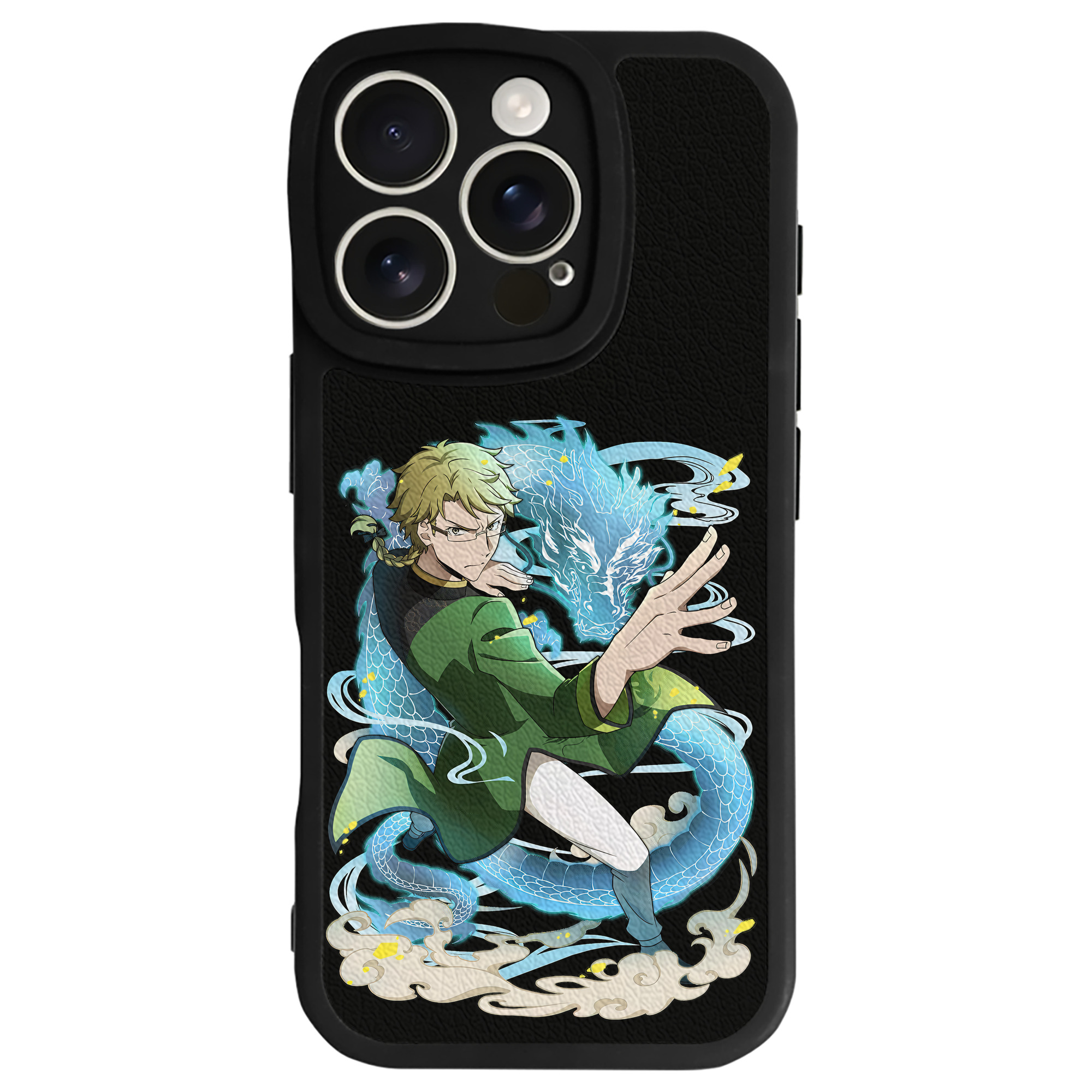 （画像用） 文豪ストレイドッグス Bungo Stray Dogs 【iPhone 16シリーズ対応】シリコンスマホケース（レザー調） 材質：シリコン